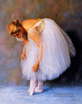 impressionistische Ballett Tänzerin Ölgemälde